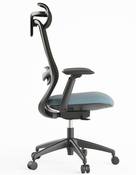Крісло KRESLALUX SILKY GHB BLUE, ергономічне