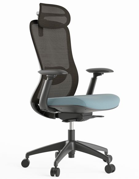 Крісло KRESLALUX SILKY GHB BLUE, ергономічне