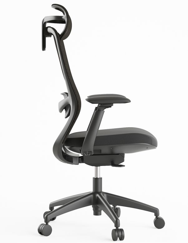 Крісло KRESLALUX SILKY GHB DARK GREY,...