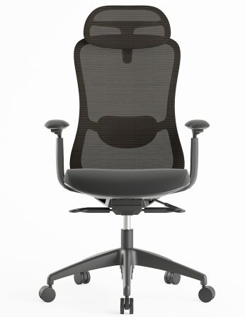 Крісло KRESLALUX SILKY GHB DARK GREY, ергономічне 2