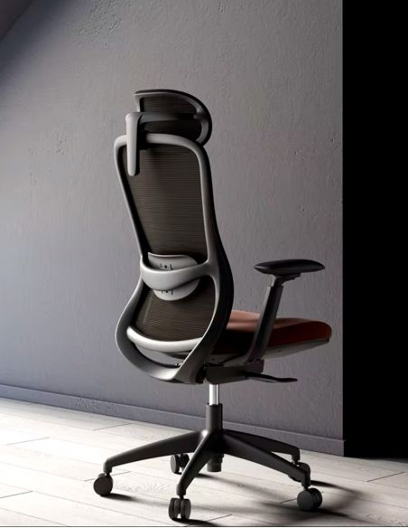 Крісло KRESLALUX SILKY GHB DARK GREY, ергономічне