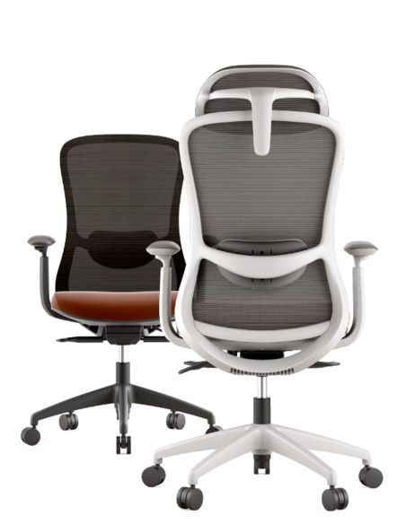 Крісло KRESLALUX SILKY GHB GREY, ергономічне