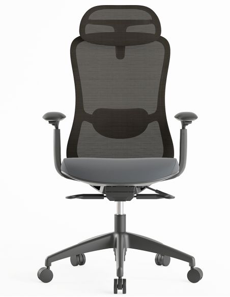 Крісло KRESLALUX SILKY GHB GREY, ергономічне