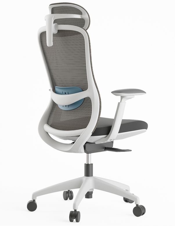 Крісло KRESLALUX SILKY GHW DARK GREY,...