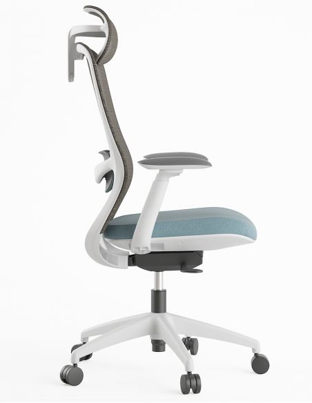 Крісло KRESLALUX SILKY GHW BLUE, ергономічне