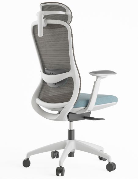 Крісло KRESLALUX SILKY GHW BLUE, ергономічне