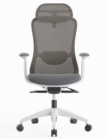 Крісло KRESLALUX SILKY GHW GREY, ергономічне 2