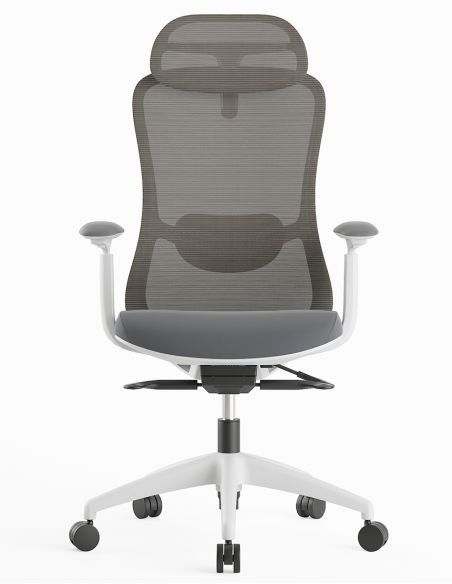 Крісло KRESLALUX SILKY GHW GREY, ергономічне