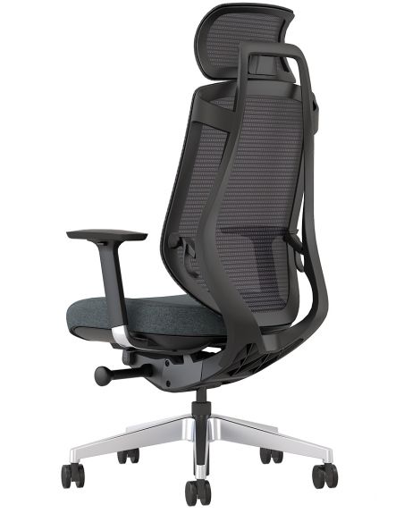Крісло KRESLALUX OSIER-A BLACK, ергономічне