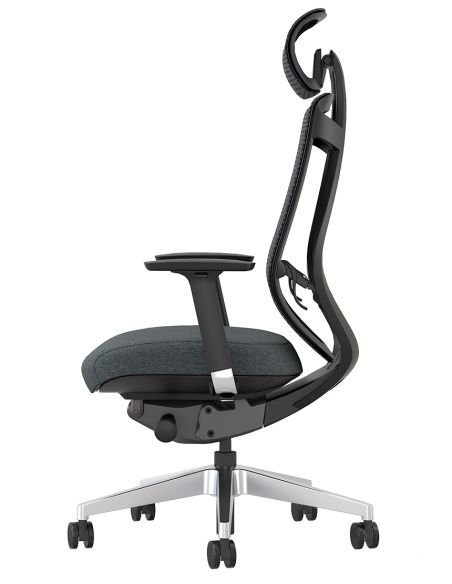 Крісло KRESLALUX OSIER-A BLACK, ергономічне