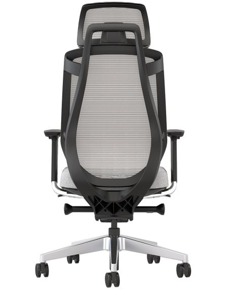 Крісло KRESLALUX OSIER-A GREY, ергономічне