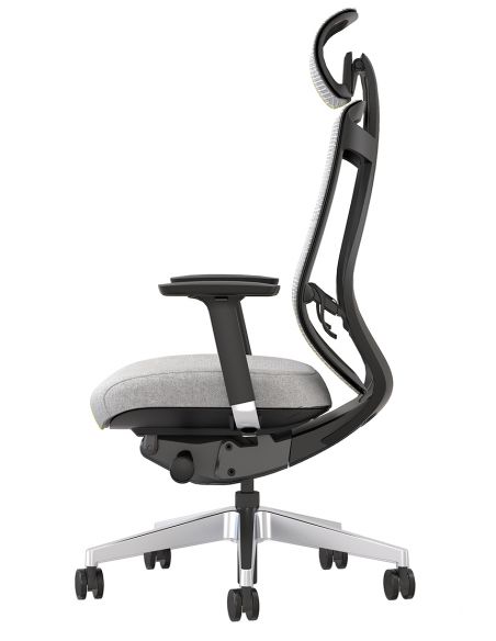 Крісло KRESLALUX OSIER-A GREY, ергономічне