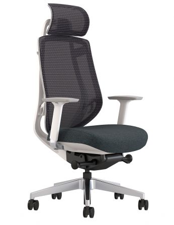 Крісло KRESLALUX OSIER-A-BS BLACK, ергономічне