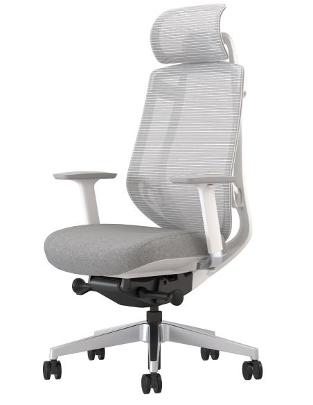Крісло KRESLALUX OSIER-A-BS GREY, ергономічне