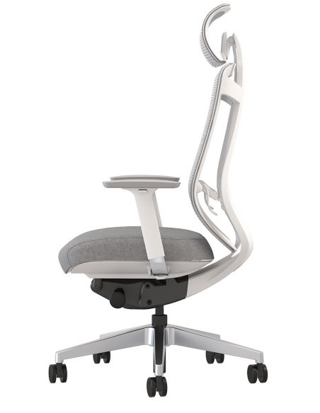 Крісло KRESLALUX OSIER-A-BS GREY, ергономічне