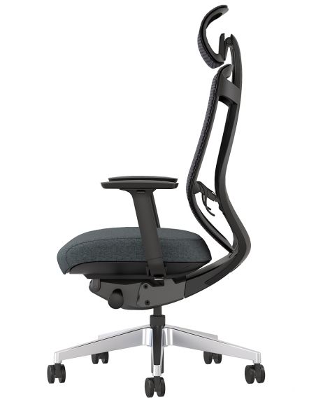 Крісло KRESLALUX OSIER-A1 BLACK, ергономічне
