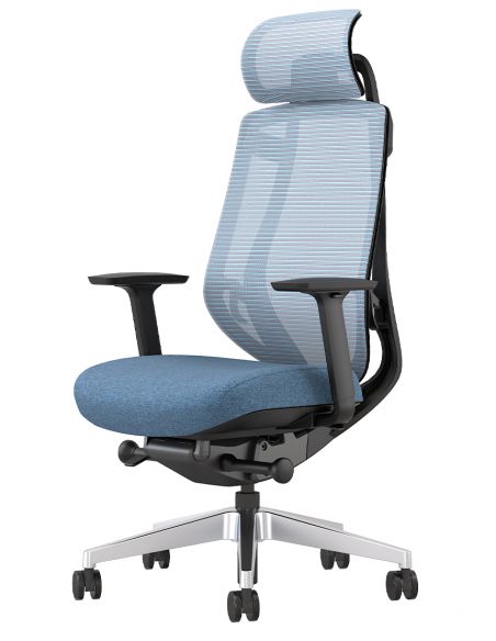 Крісло KRESLALUX OSIER-A1 BLUE, ергономічне
