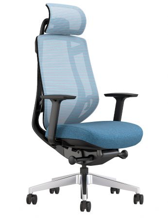 Крісло KRESLALUX OSIER-A1 BLUE, ергономічне