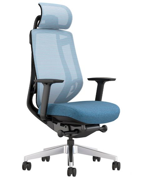 Крісло KRESLALUX OSIER-A1 BLUE, ергономічне