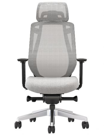 Крісло KRESLALUX OSIER-A1 GREY, ергономічне 2