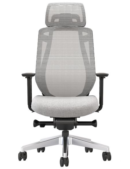 Крісло KRESLALUX OSIER-A1 GREY, ергономічне