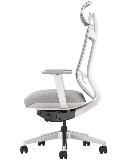 Крісло KRESLALUX OSIER-A1-BS GREY, ергономічне