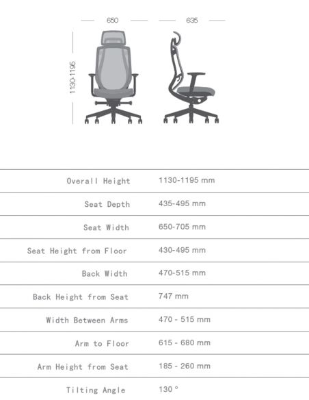 Крісло KRESLALUX OSIER-A1-BS RED, ергономічне