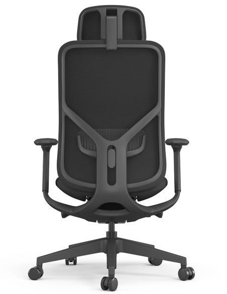 Крісло KRESLALUX ANTLER EAN-001A BLACK, ергономічне