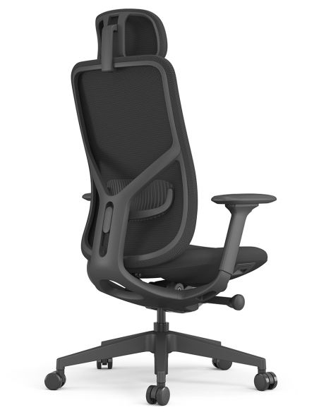 Крісло KRESLALUX ANTLER EAN-001A BLACK, ергономічне