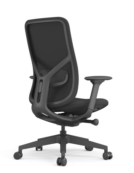 Крісло KRESLALUX ANTLER EAN-001B BLACK, ергономічне