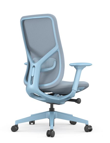 Крісло KRESLALUX ANTLER EAN-001B BLUE, ергономічне