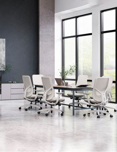 Крісло KRESLALUX ANTLER EAN-001B WHITE, ергономічне