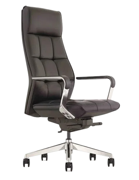 Крісло керівника A2116 шкіряне, коричневий колір