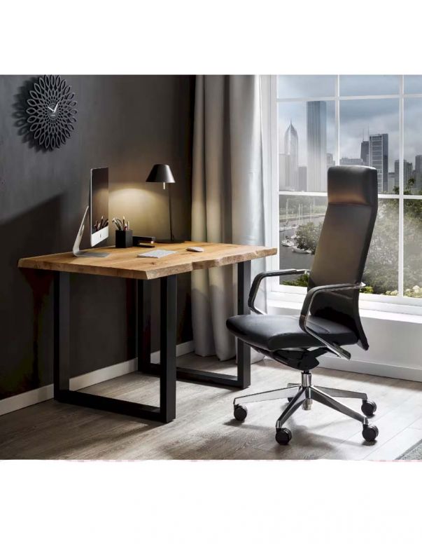 Крісло A1811 BL для керівника, чорне,...