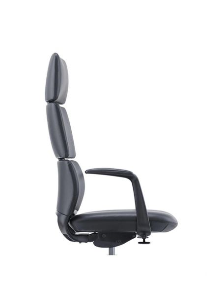 Крісло FK013-A12 для керівника, шкіряне, коричневий колір