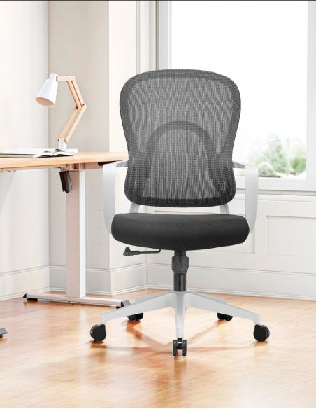 Крісло KRESLALUX GO-SIT 645-B LIGHT GREY, ергономічне