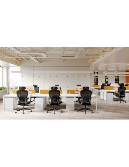 Крісло KRESLALUX GO-SIT 645-B LIGHT GREY, ергономічне