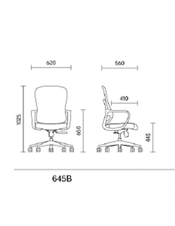 Крісло KRESLALUX GO-SIT 645-B LIGHT...