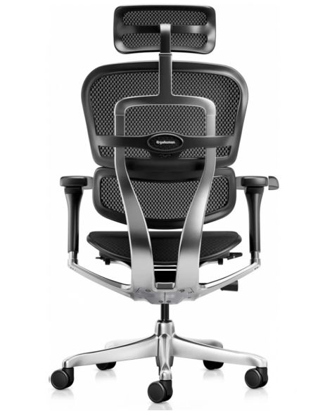 Крісло ERGOHUMAN ELITE 2 (EHE2-AB-HBM-F-5D-L), ергономічне, з тканинним сидінням