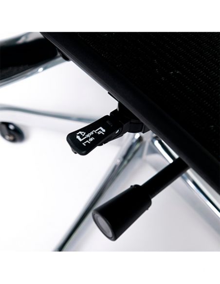 Крісло ERGOHUMAN ELITE 2 (EHE2-AB-HBM-F-5D-L), ергономічне, з тканинним сидінням