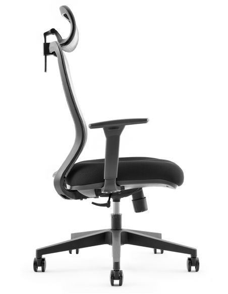 Крісло KRESLALUX BEACON BLACK, ергономічне