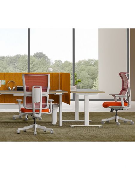 Крісло KRESLALUX FLAMINGO GREY, ергономічне