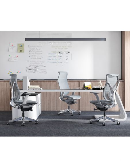 Крісло KRESLALUX HERMES GREY, ергономічне