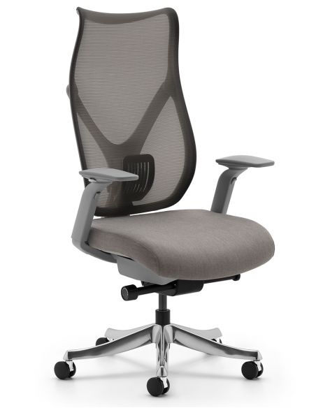 Крісло KRESLALUX HERMES GREY, ергономічне