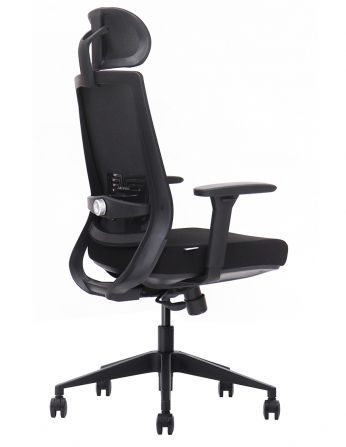 Крісло KRESLALUX HOLDER BLACK, ергономічне 2