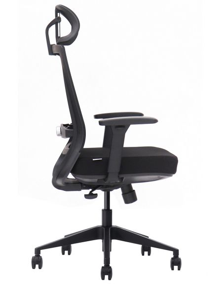 Крісло KRESLALUX HOLDER BLACK, ергономічне