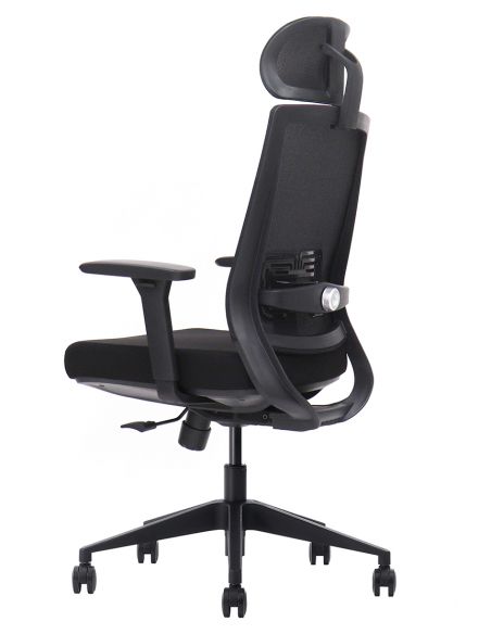 Крісло KRESLALUX HOLDER BLACK, ергономічне