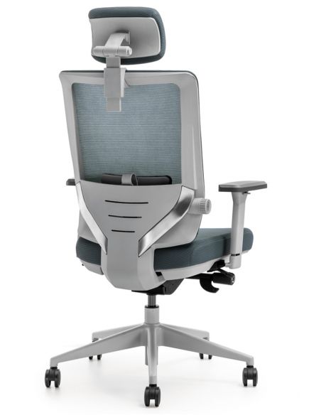 Крісло KRESLALUX M6-GAS GREY, ергономічне