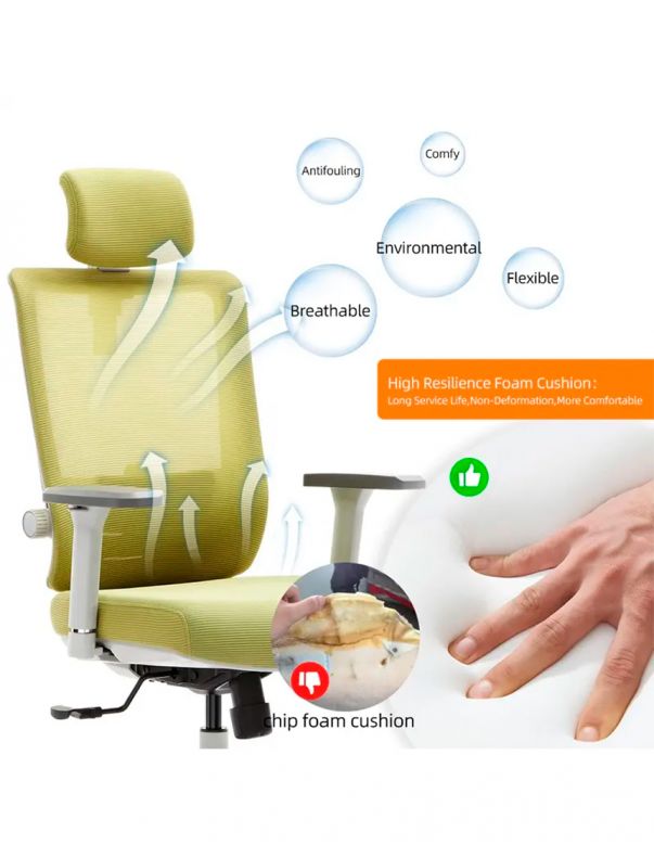 Крісло KRESLALUX M6-GAS GREY,...