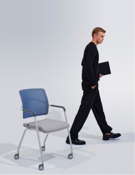 Крісло LD SEATING ARCUS 251-N8 для відвідувачів, на ніжках